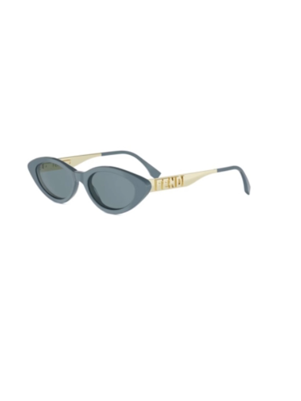 Fendi Fendigraphy 40202I 20V Gray Blue Normal Lenses Sunglasses FE40202I